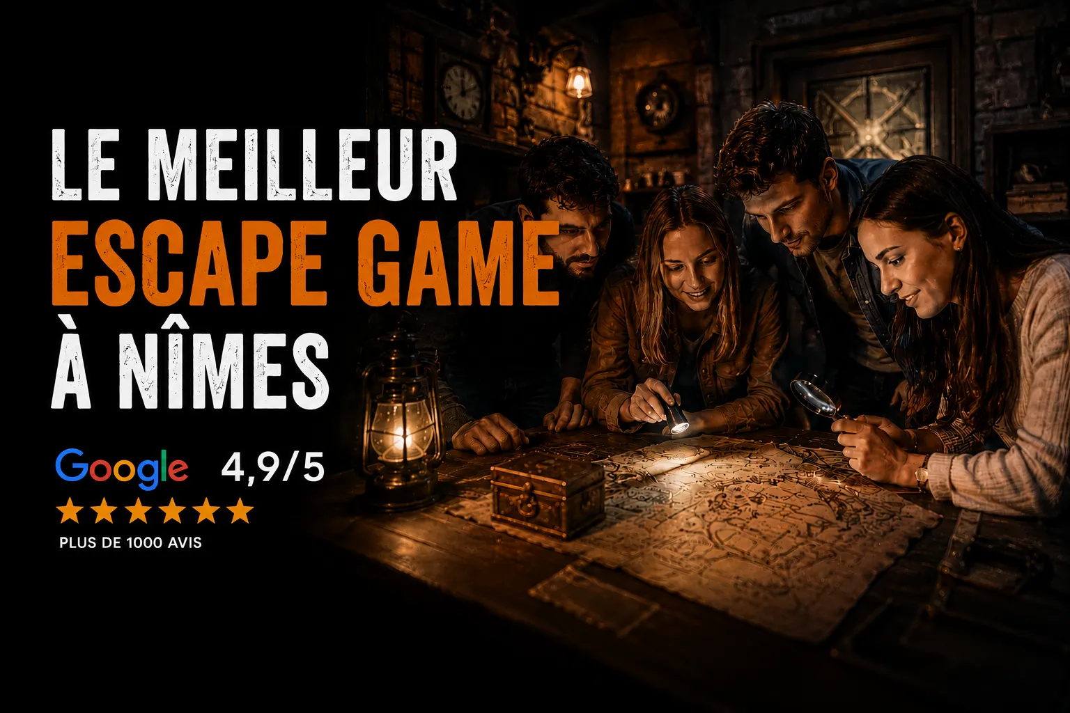 meilleur escape game Nimes