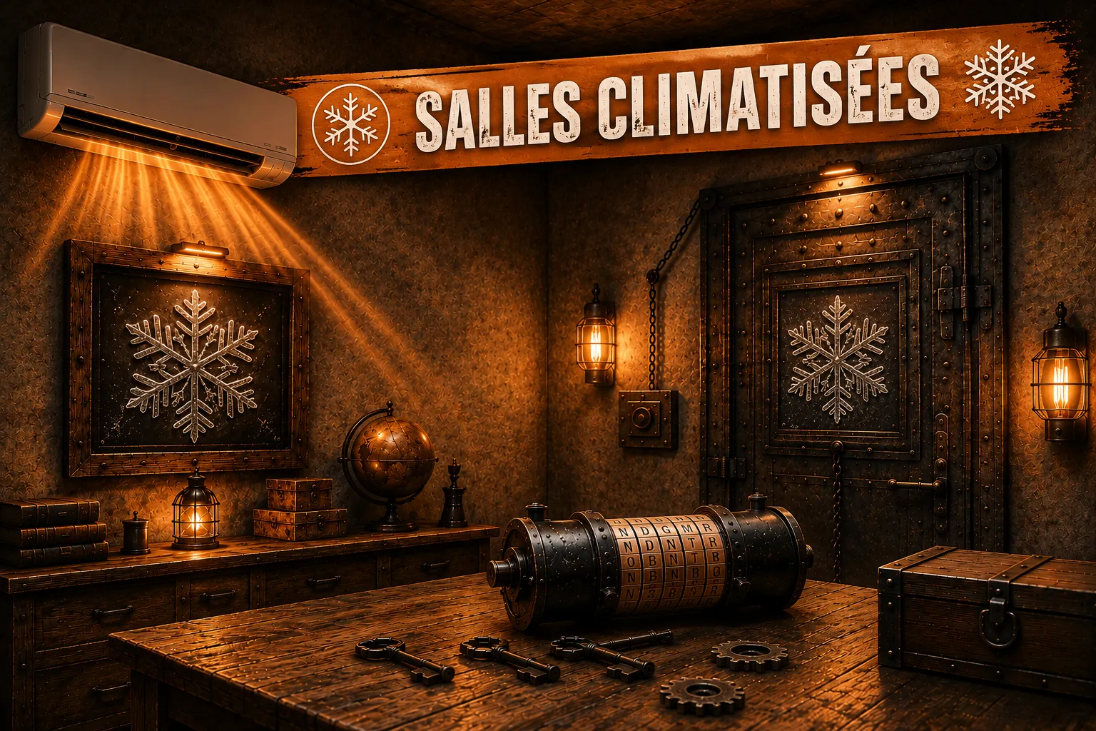 climatisation fraicheur escape game